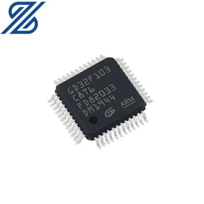 China GD32F103C8T6 standard is compatible and replaces STM32F103C8T6 microcontroller chip for sale