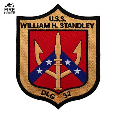 China 3D USA Navy USS DLG-32 WILLIAM H STANDLEY Embroidered Patch for sale