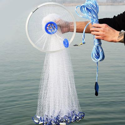 China Monofilament Monofilament Lines Fly Hand Thrown Cord Gill Cast Porcelain Fishing Net for sale