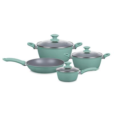 China Cookware Viable Forged Aluminum Set for sale