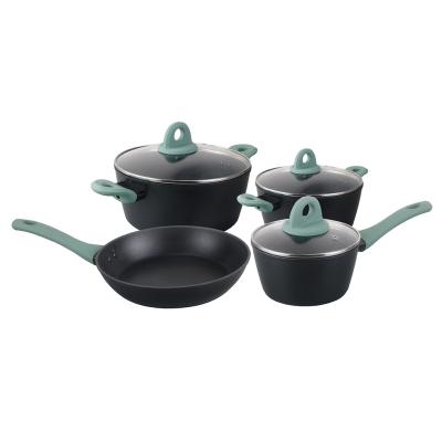 China Cookware Viable Forged Aluminum Set for sale