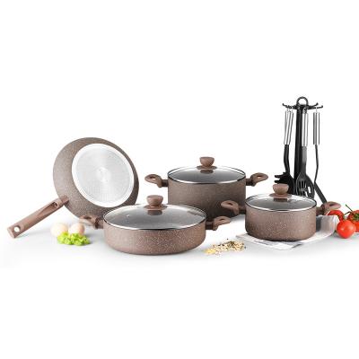 China Cookware Viable Aluminum Nonstick Set for sale