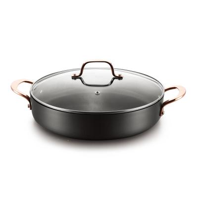 China Low Sustainable Hard-anodized Aluminum Nonstick Cookware Pot for sale