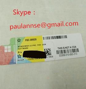 China licence coa sticker box full packageOFFICE2016 HS  win10 home oem key code key for sale