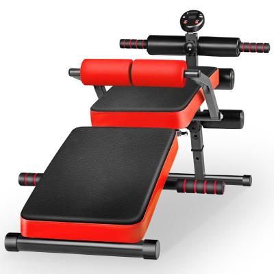 China Indoor Adjustable Folding Abdominal Trainer Sit Bench With Dumbbell Bench for sale