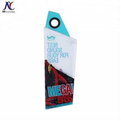 China Custom Recycled Materials Gift Earphone Cartons Folding Plastic Box Packaging Boxes For Earphone for sale