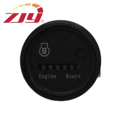 China ZJY High Quality Hourmeter Electromechanical Diesel Accumulate Industrial Mechanical Timer 52mm for sale