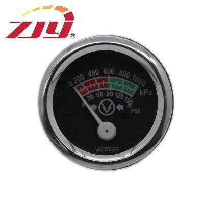 China High Quality Veethree Series OEM 1W0705 Indicator Oil Pressure Gauge for Excavator 52mm zu verkaufen