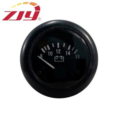 China High Quality VDO Series 52 mm Voltmeter Gauge 12V 0-16Volts Meter Range Black Standard for sale