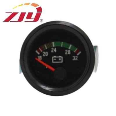 China High Quality VDO Vintage Electrical Volt Voltmeter Indicator Instrument 52mm 52mm Te koop