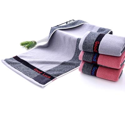 China QUICK DRY cotton cheap home use eco factory woven fabric face towels face towels tablet dry white cloth non for sale