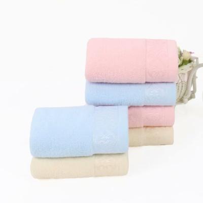 China Factory Wholesale QUICK DRY 100% Cotton Fancy Embroidered Face Hand Towels For Home Use for sale