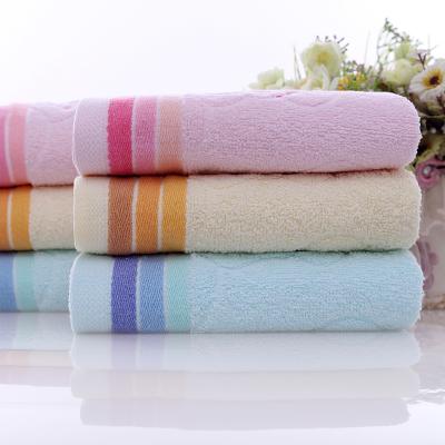 China QUICK DRY 100% Cotton Porcelain Towel Face Bath Hand Beach Pool Towel for sale