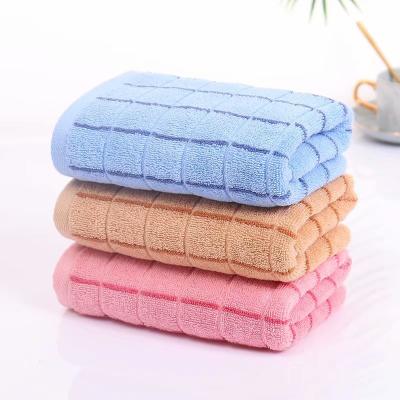 China QUICK DRY cotton wholesale home use private label towel non-woven fabric outer packaging cotton clean face towel for sale