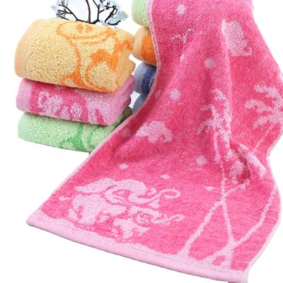 China Wash Your Face Rectanglefeel Soft Pattern Design BeautifulCute Cartoon Thickened Children's Small Towel for sale