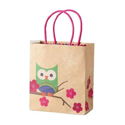 China Recycled Materials 2022 Cheap Price Printed Your Own Logo White Brown Paper Bag Wide Cardboard Packaging Packaging Bottom for sale