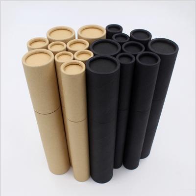 China Recycled Materials Wholesale OEM Manufacturer Custom Printed Cosmetic Round Paper Tube Packaging for sale