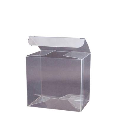 China Materials Manufacturer High Quality Pet Recycled Clear Plastic PVC Gift Baking Box Packaging for sale