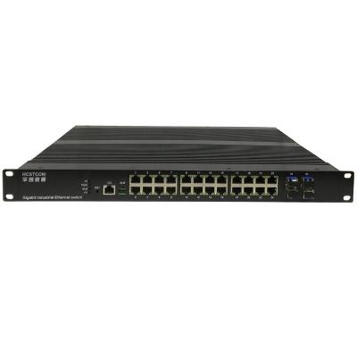 China 36 Port Layer3 10G Driving Industrial Ethernet Switch Media Converter HC8036GR-AC for sale