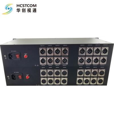 China (Data Center) audio analog supplement over fiber 16 channels xlr audio core over 1 for sale