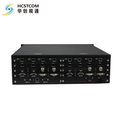 China Mixed Seamless Video Matrix Switcher Router With RJ45 , Fiber Port HC1616H for sale