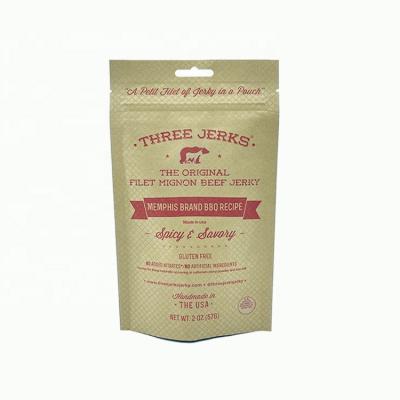 China custom paper sandwich bag cheap brown paper bags with handles kraft paper vacuum seal bag en venta