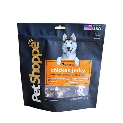 China Pet Food Packaging - Flat Bottom Zipper Pouch Pet Food Bag Dog Food Packing Bag Te koop