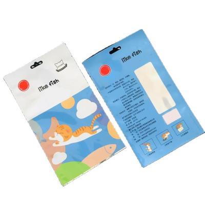 China Supplement 3 Sides-Sealed Zip-Lock Recyclable Plastic Slider Zipper Pouch for Pet Snack With Plane Hole Te koop