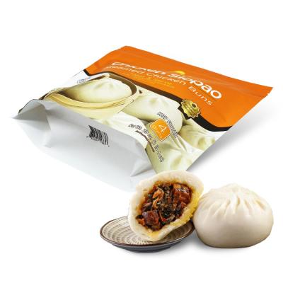 China Eco Friendly Food Packaging Bag With Zipper Insulated Bag For Frozen Food Steam Food Bun Steamer Hamburger Bun Slicer en venta