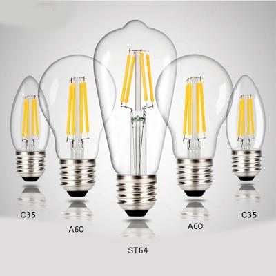 China 4W/8W residential E27/E14 led bulb lamp china bulb C35/G45/A60/ST64 led bulb lights for sale