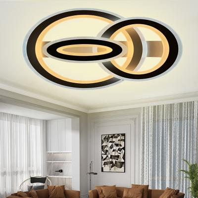 China Modern Led Ceiling Light Modern Chandelier Pendant Round Led Flat Panel Light for sale