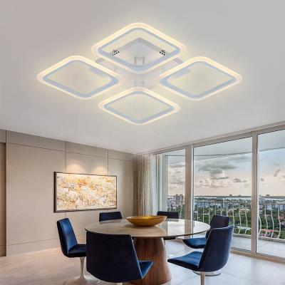 China Modern bedroom lights led remote control ceiling lamps for modern living room bedroom led luxury gold noise wrap ceiling light for sale