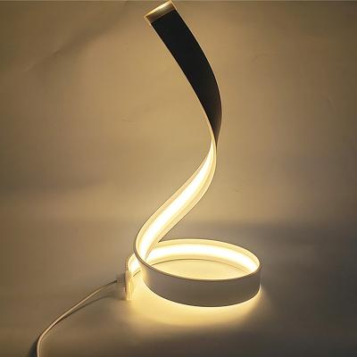 China Modern Rechargeable USB Charging Flexible Book Reading Dimmable Table Lamp Touch Light LED Rechargeable Desk Lamp for sale