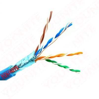 China Telecom LAN Ethernet Cable Max Speed ​​FTP Cat 5e Copper Cable High Quality for sale