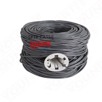 China Best quality telecommunication 4 pair 24awg sftp cat5e lan cable for sale