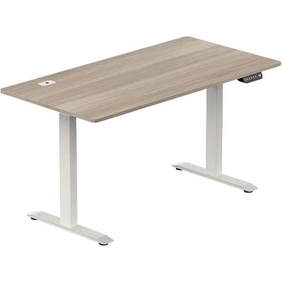 China (Height) Adjustable White Low Noise Electric Desk Lifting Adjustable Table With New Various Colors Computer Desks Executive Desk for sale