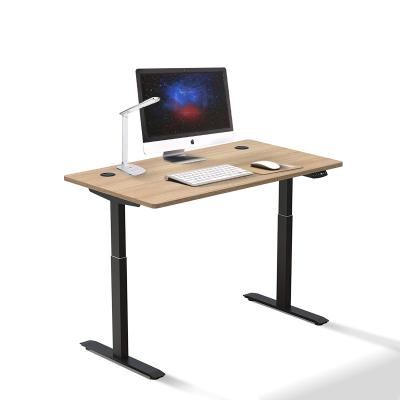 China Electric Height Adjustable Table Lift Base Rising Steel Leg For Sit To Stand Computer Motorized Desk Motor Rising Frame for sale