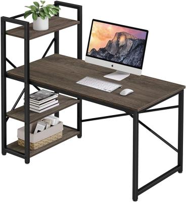 China (Size) Adjustable Modern Simple Style Computer Table With Shelf Furniture Commercial Office Workstation Dividers Table for sale