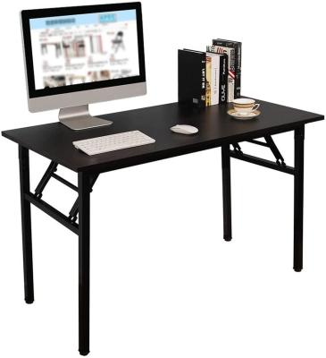 China (Size)Adjustable Heavy Duty Desk for Small Spaces and Small Folding Table Computer Table Desk No Assembly Sturdy Dining Table for sale