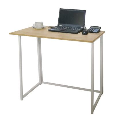 China Popular Factory OEM Foldable Desk Adjustable (Height) 31 Inch PC Computer Table Small Size Cheap Folding Desk for sale