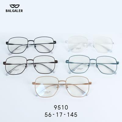 China High quality anti-blue light glasses. 2022 New Arrival Retro Round Face Optical Frames Men Women Full Rim Ultra-light Titanium Spectacle Prescription for sale