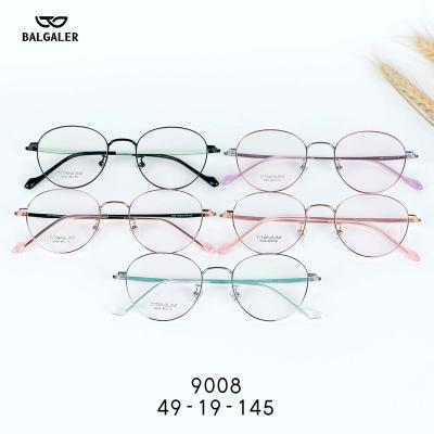 China High quality anti-blue light glasses. 2022 Factory Outlet Newest Fashion Luxury Quality Pure Titanium Glasses Frame Optical Frame Glasses Frames for sale