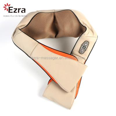 China 2018 Best Body 3D Wireless Electric Shiatsu Knead Neck Back And Shoulder Massager With Heat for sale