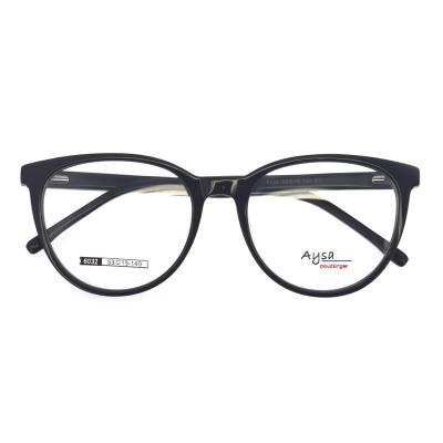 China New Arrival Fashion Trendy Men's Optical Frame Custom Logo Acetate Frame With Spring Hinge Eye Glasses for sale