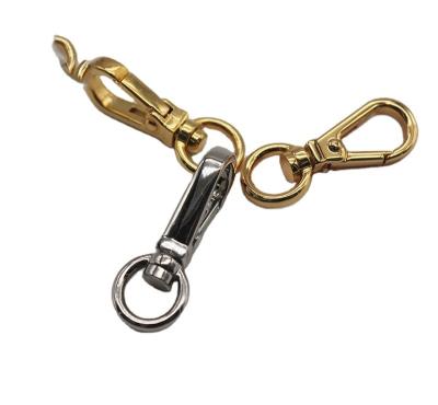 China Customized Metal Luggage Accessories Bag Hook Dog Buckles For Alloy Handbag Key Chain Buckle for sale