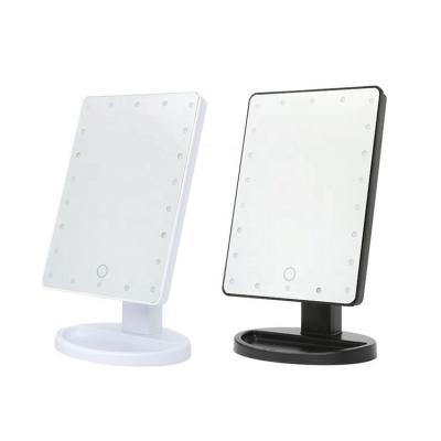 China Mini Wholesale Led Makeup Lighted Mirror With Led Lights BT for sale