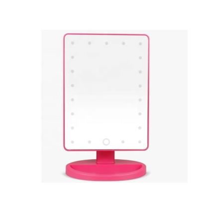 China Wireless portable speakers with LED light and makeup mirror for sale