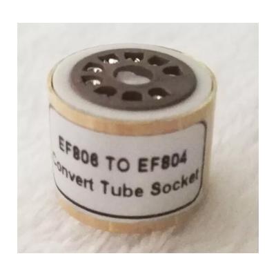 China 1PC EF806 to EF806 valve EF804 to EF804 valve tube amplifier plug converter adapter EF806 for sale