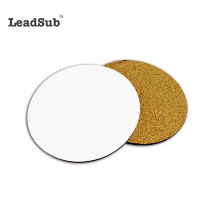 China Leadsub Sustainable High Quality Wooden Coaster For Sublimation MDF Coaster for sale