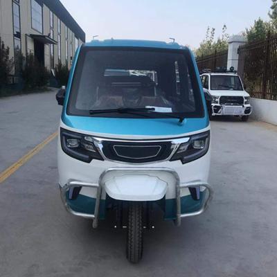 China Chinese Production White Cheap Price 3 Seater Closed Electric Solar Tricycles For Sale 71A / Five Pieces (KWH) for sale